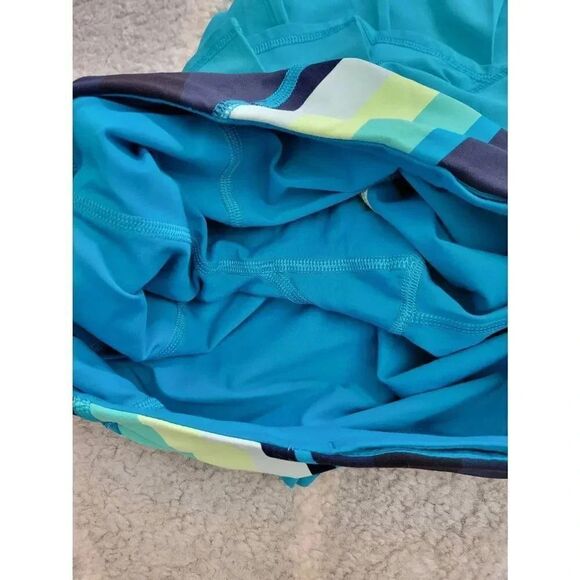 Lululemon Run Pace Setter Skirt Surge / Assorted Stripe Surge 4 - Picture 8 of 11